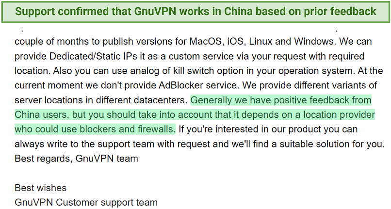 Does GnuVPN Work in China? Maybe